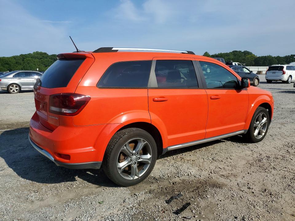 64707636 :رقم المزاد ، 3C4PDDGG1HT703747 vin ، 2017 Dodge Journey مزاد بيع