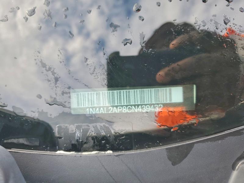 2012 Nissan Altima მანქანა იყიდება აუქციონზე, vin: 1N4AL2AP8CN439432, აუქციონის ნომერი: 63409316