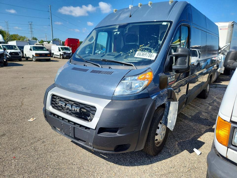 66369786 :رقم المزاد ، 3C6FRVJG1ME503419 vin ، 2021 Ram Promaster 3500 مزاد بيع