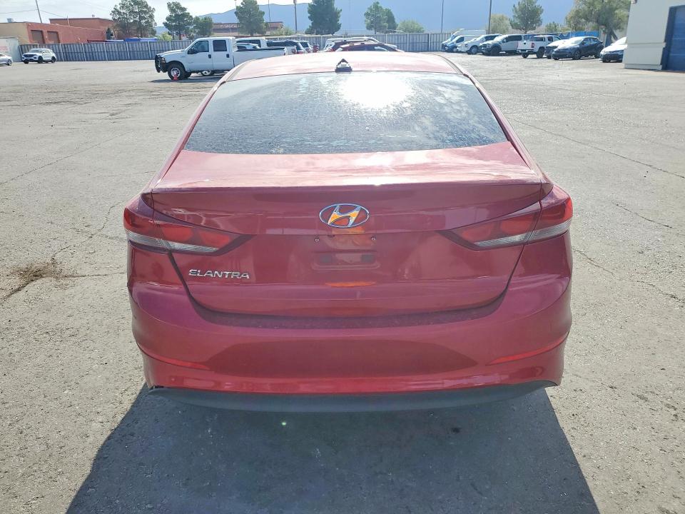 64698386 :رقم المزاد ، KMHD84LFXHU358711 vin ، 2017 Hyundai Elantra مزاد بيع
