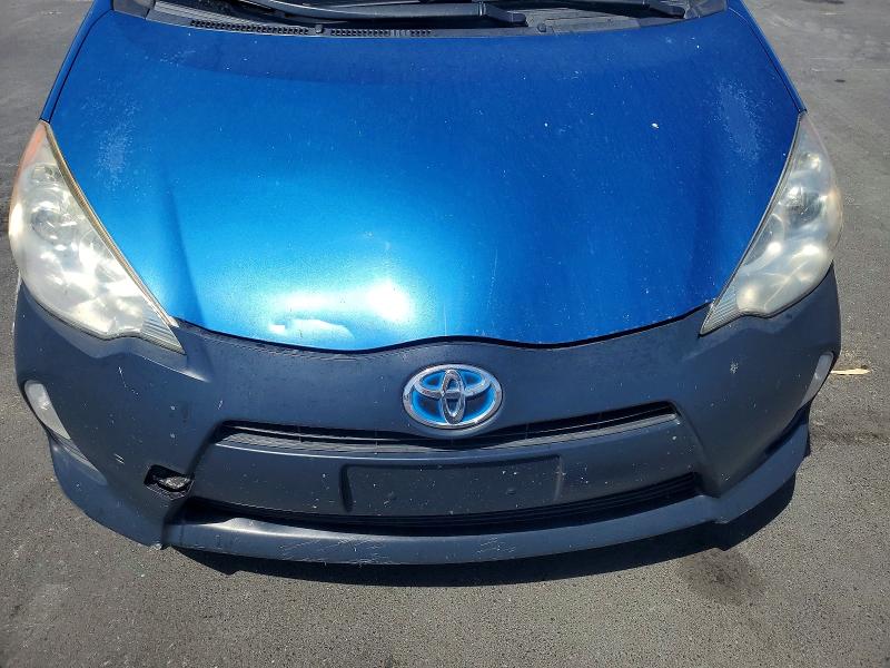 64489566 :رقم المزاد ، JTDKDTB3XC1522042 vin ، 2012 Toyota Prius C مزاد بيع