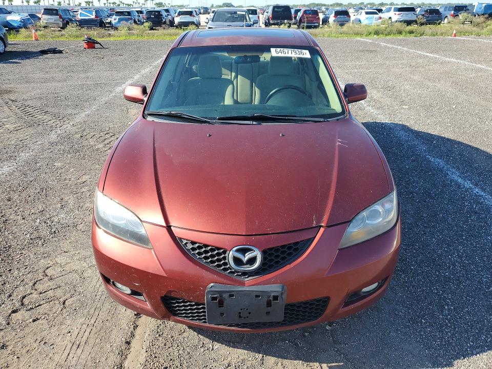 64677936 :رقم المزاد ، JM1BK32F481129337 vin ، 2008 Mazda 3 مزاد بيع