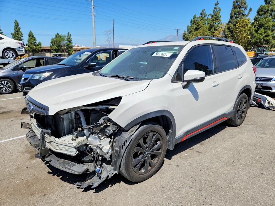 65186276 :رقم المزاد ، JF2SKARC1LH605366 vin ، 2020 Subaru Forester مزاد بيع