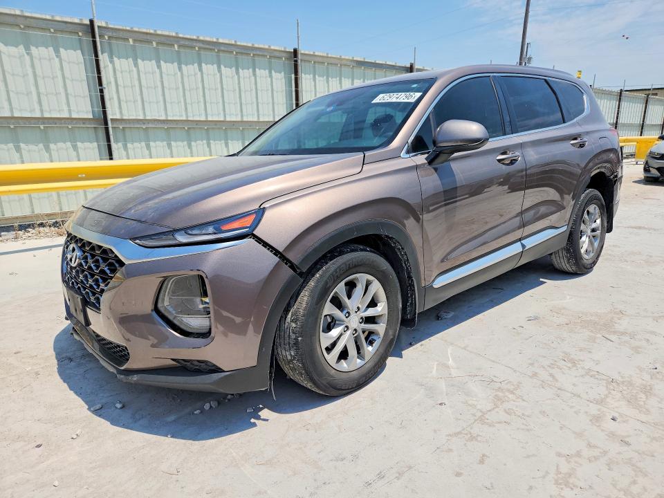 2020 Hyundai Santa Fe მანქანა იყიდება აუქციონზე, vin: 5NMS23AD2LH244582, აუქციონის ნომერი: 62974796