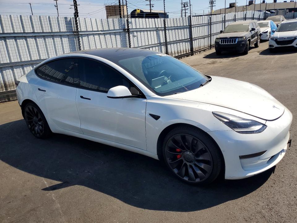 2022 Tesla Model 3 მანქანა იყიდება აუქციონზე, vin: 5YJ3E1EC1NF209313, აუქციონის ნომერი: 63446436