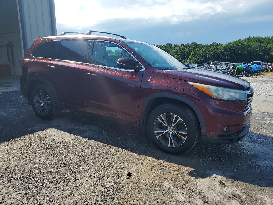Продажа на аукционе авто 2016 Toyota Highlander, vin: 5TDJKRFH2GS285632, номер лота: 64003996