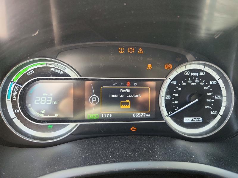 2018 Kia Niro მანქანა იყიდება აუქციონზე, vin: KNDCB3LCXJ5128491, აუქციონის ნომერი: 63786126