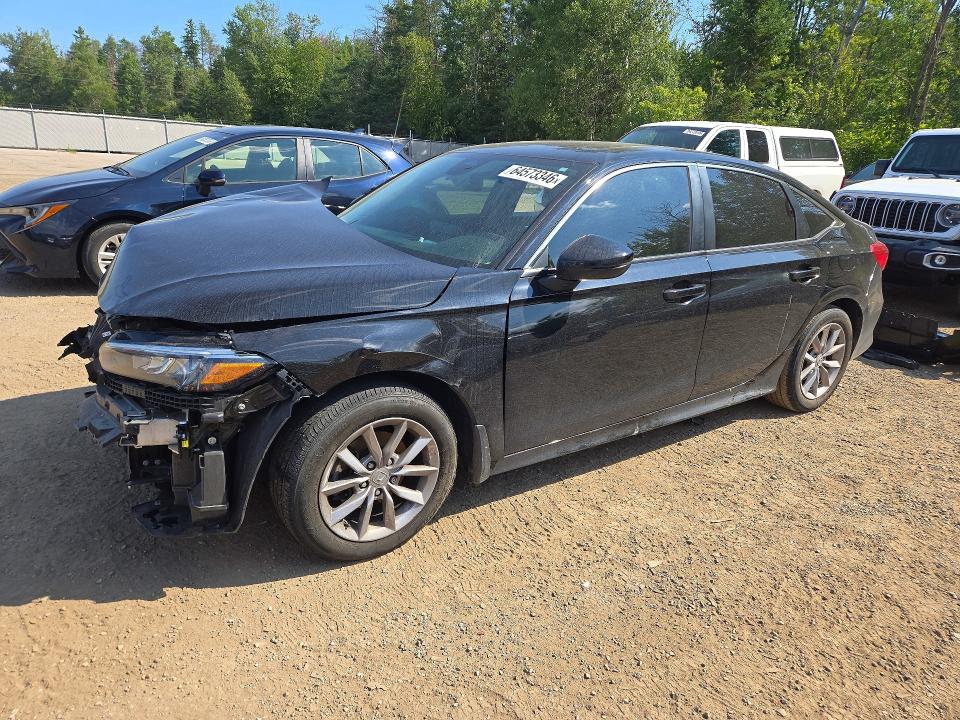 2022 Honda Civic მანქანა იყიდება აუქციონზე, vin: 2HGFE2F35NH122446, აუქციონის ნომერი: 64573346