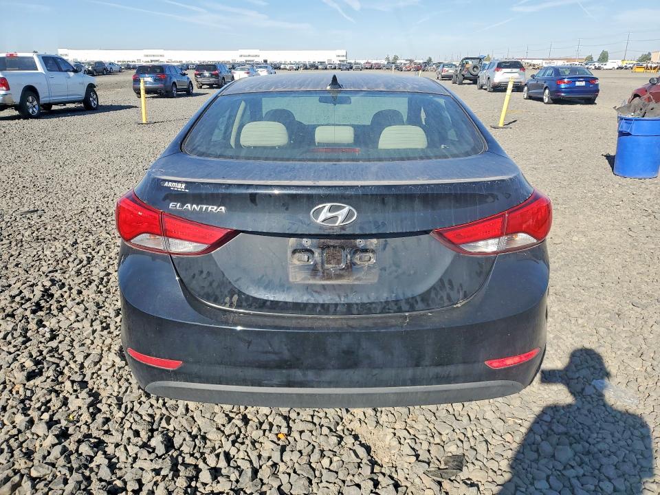 67101716 :رقم المزاد ، 5NPDH4AE4EH466164 vin ، 2014 Hyundai Elantra مزاد بيع