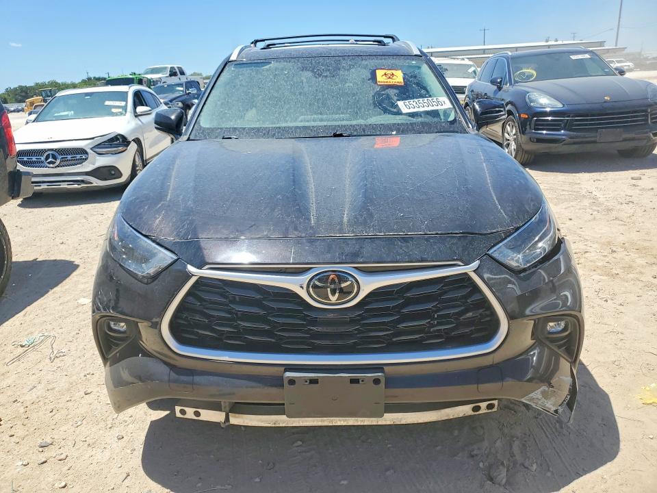 2022 Toyota Highlander მანქანა იყიდება აუქციონზე, vin: 5TDGZRAH6NS128065, აუქციონის ნომერი: 65355056