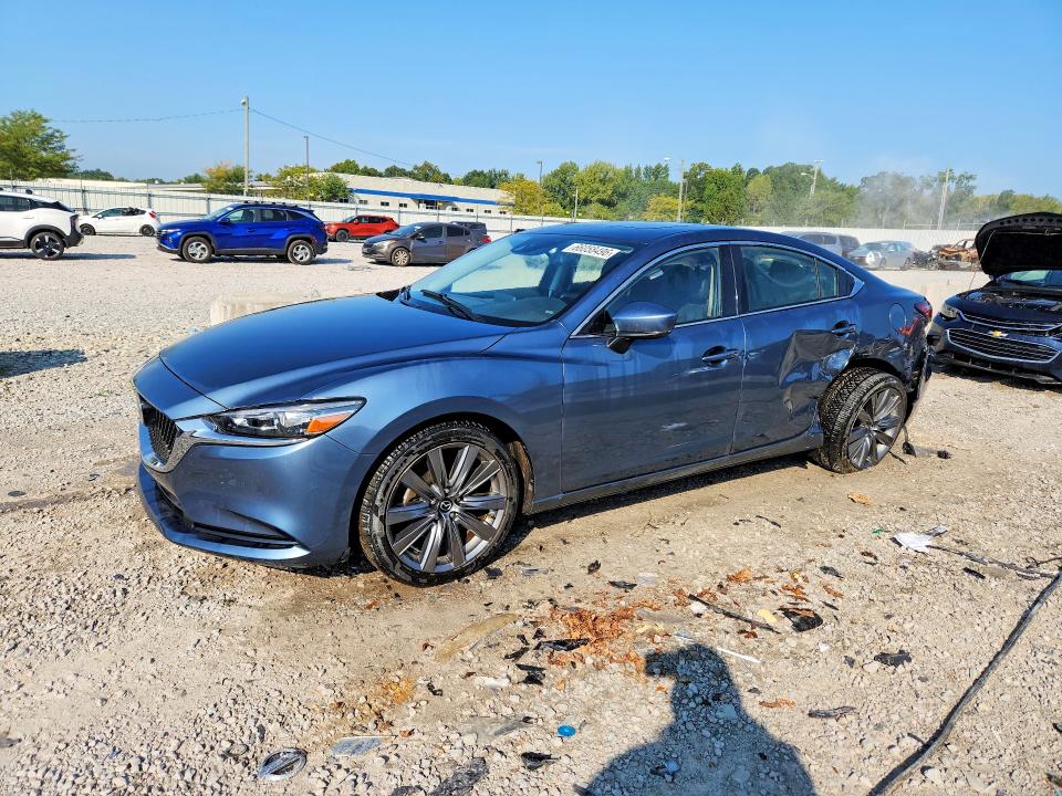 2018 Mazda 6 მანქანა იყიდება აუქციონზე, vin: JM1GL1VM2J1313201, აუქციონის ნომერი: 66058496