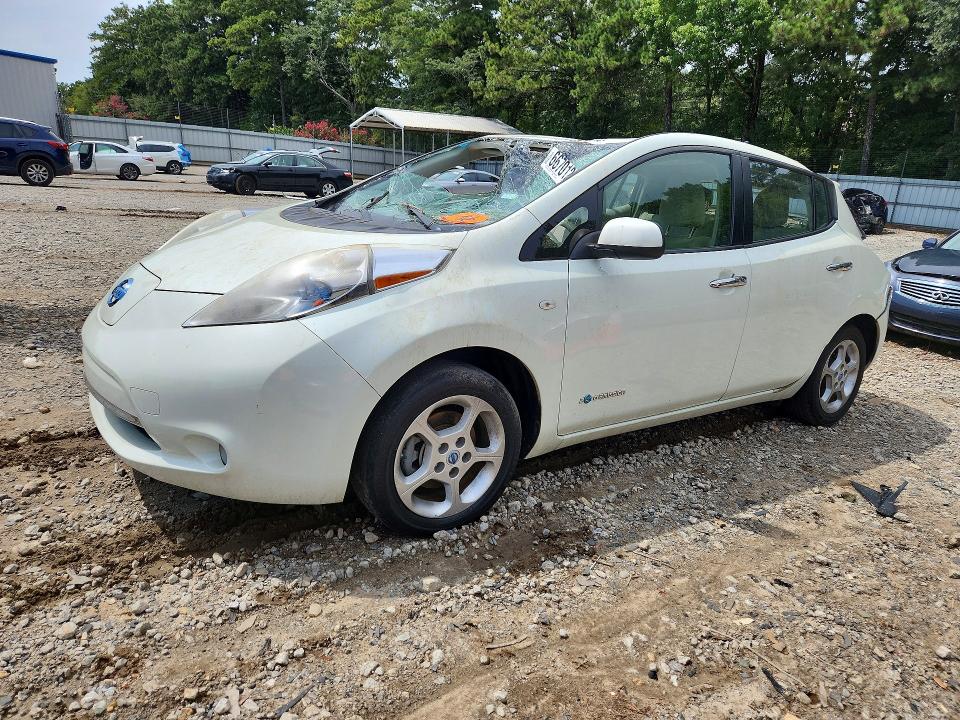 2012 Nissan Leaf მანქანა იყიდება აუქციონზე, vin: JN1AZ0CP3CT016122, აუქციონის ნომერი: 66701236