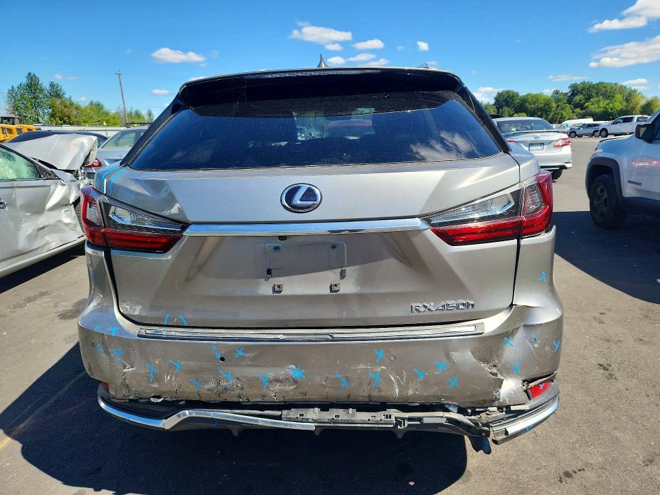 Продажа на аукционе авто 2020 Lexus Rx, vin: 2T2JGMDA3LC044607, номер лота: 67203566