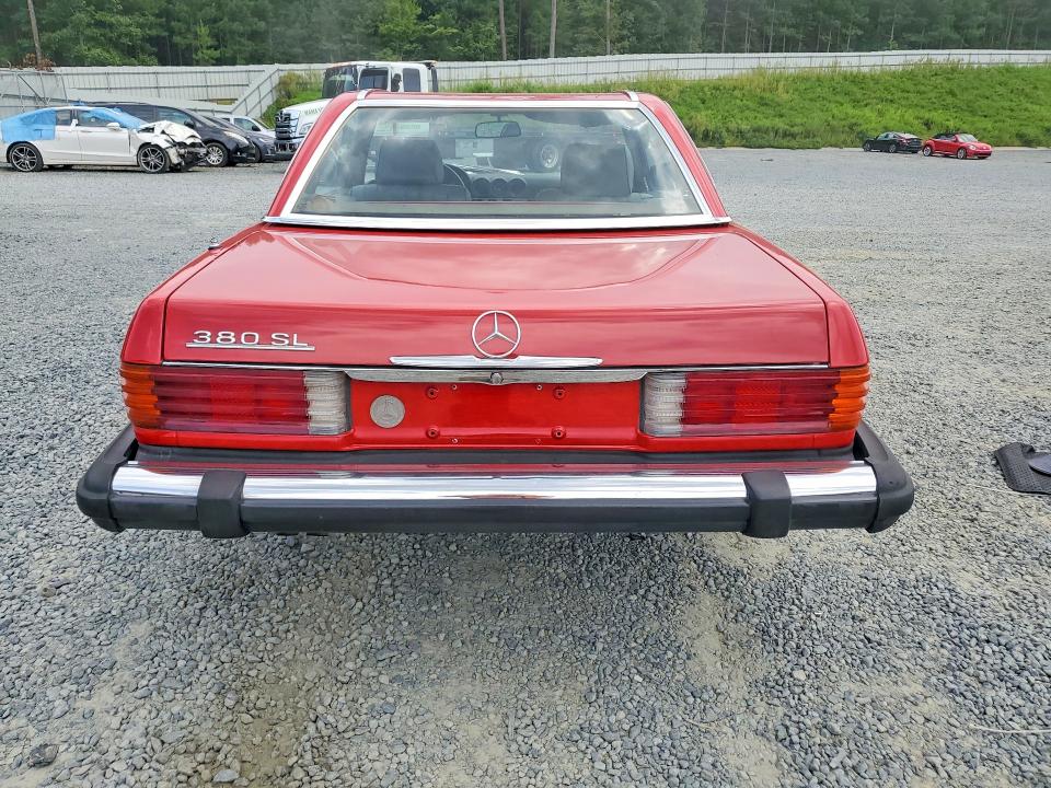 1984 Mercedes-benz 380 მანქანა იყიდება აუქციონზე, vin: WDBBA45A2EA005943, აუქციონის ნომერი: 65474926
