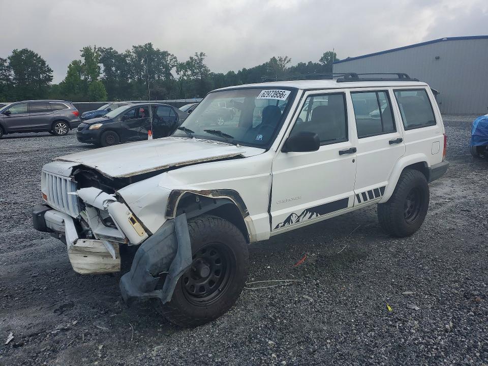 62973956 :رقم المزاد ، 1J4FF48S6YL225775 vin ، 2000 Jeep Cherokee مزاد بيع