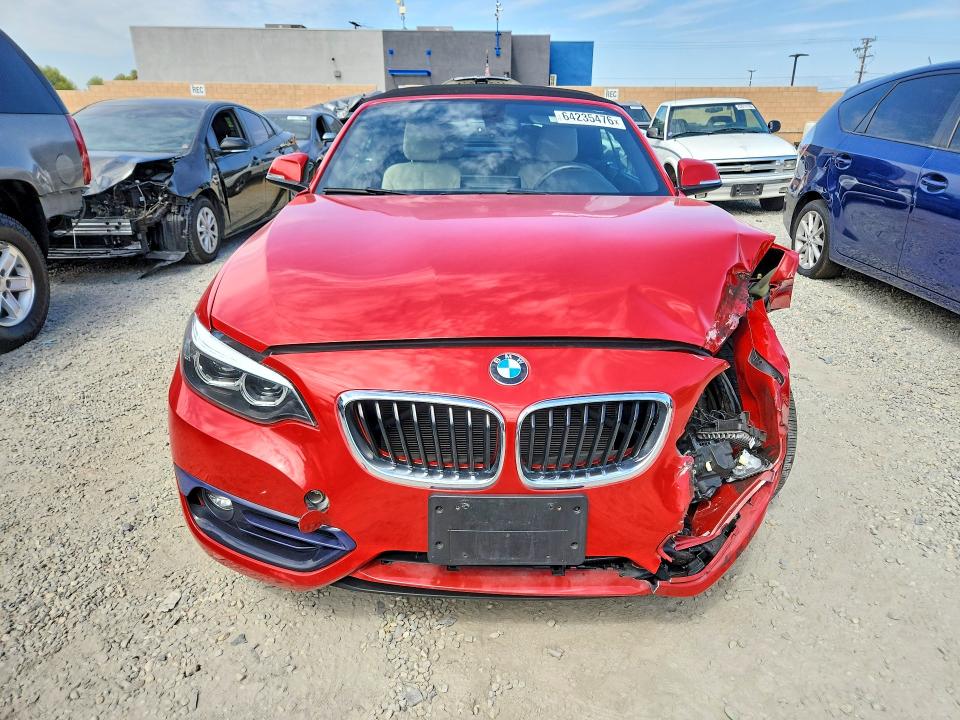 64235476 :رقم المزاد ، WBA2M7C50JVA97413 vin ، 2018 Bmw 230i مزاد بيع
