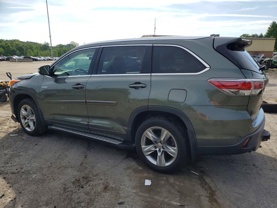 2015 Toyota Highlander Hybrid მანქანა იყიდება აუქციონზე, vin: 5TDDCRFH1FS007538, აუქციონის ნომერი: 62961696