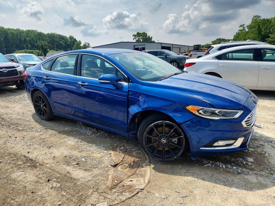 Aukcja sprzedaży 2017 Ford Fusion, vin: 3FA6P0T93HR291725, numer aukcji: 64540836