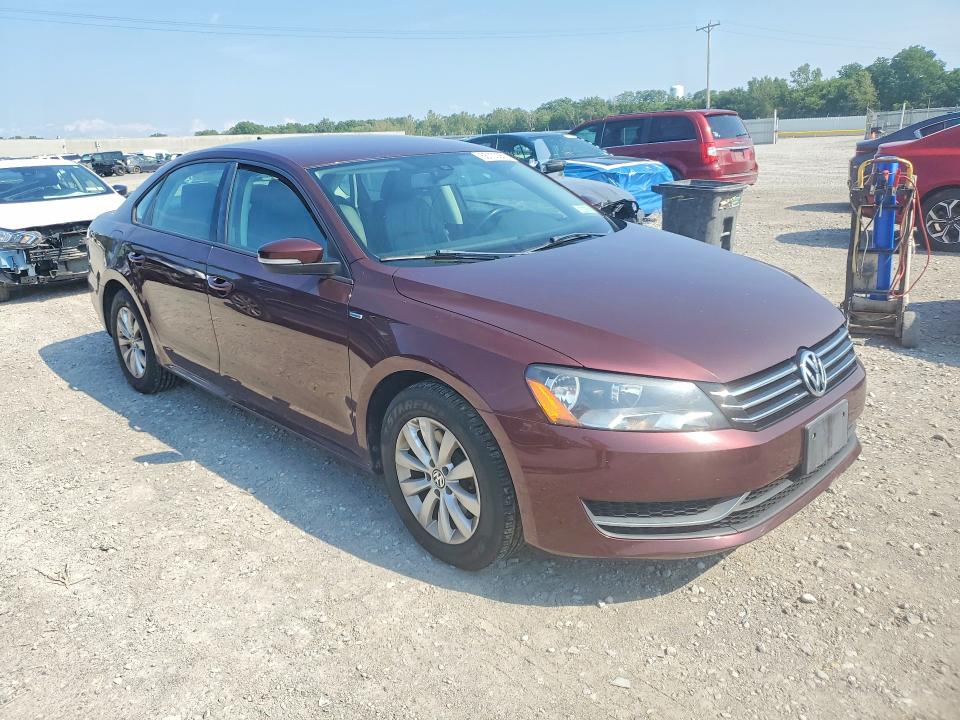 65100956 :رقم المزاد ، 1VWAT7A35EC081061 vin ، 2014 Volkswagen Passat مزاد بيع