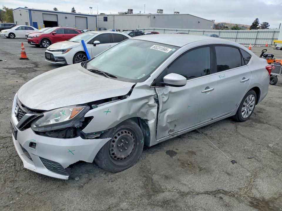 65231566 :رقم المزاد ، 3N1AB7AP7KY253279 vin ، 2019 Nissan Sentra مزاد بيع