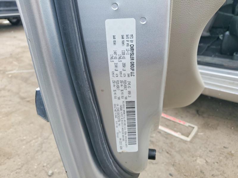 66809076 :رقم المزاد ، 2C4RC1BG0CR233790 vin ، 2012 Chrysler Town & Country مزاد بيع