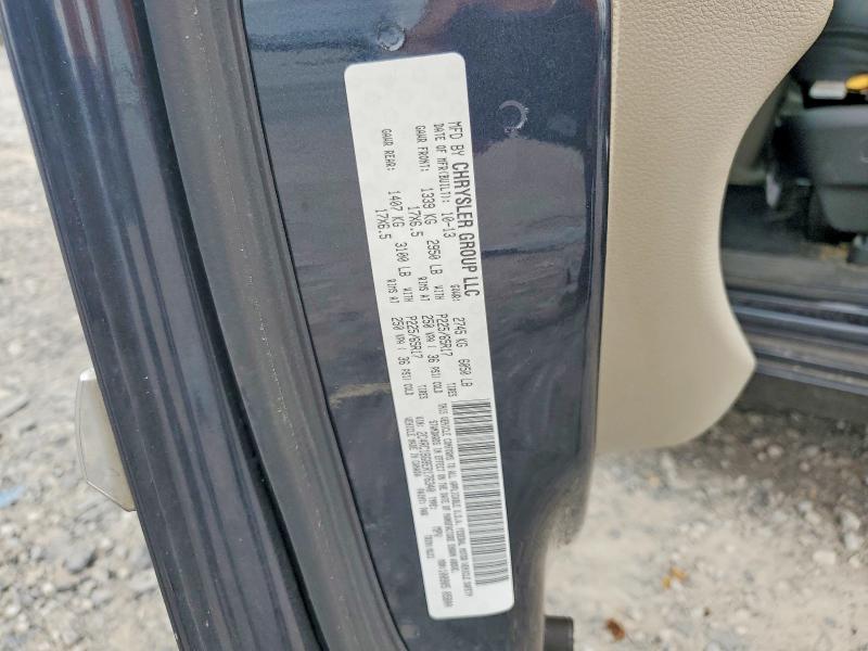 Продажа на аукционе авто 2014 Chrysler Town & Country, vin: 2C4RC1BG8ER176340, номер лота: 63378956