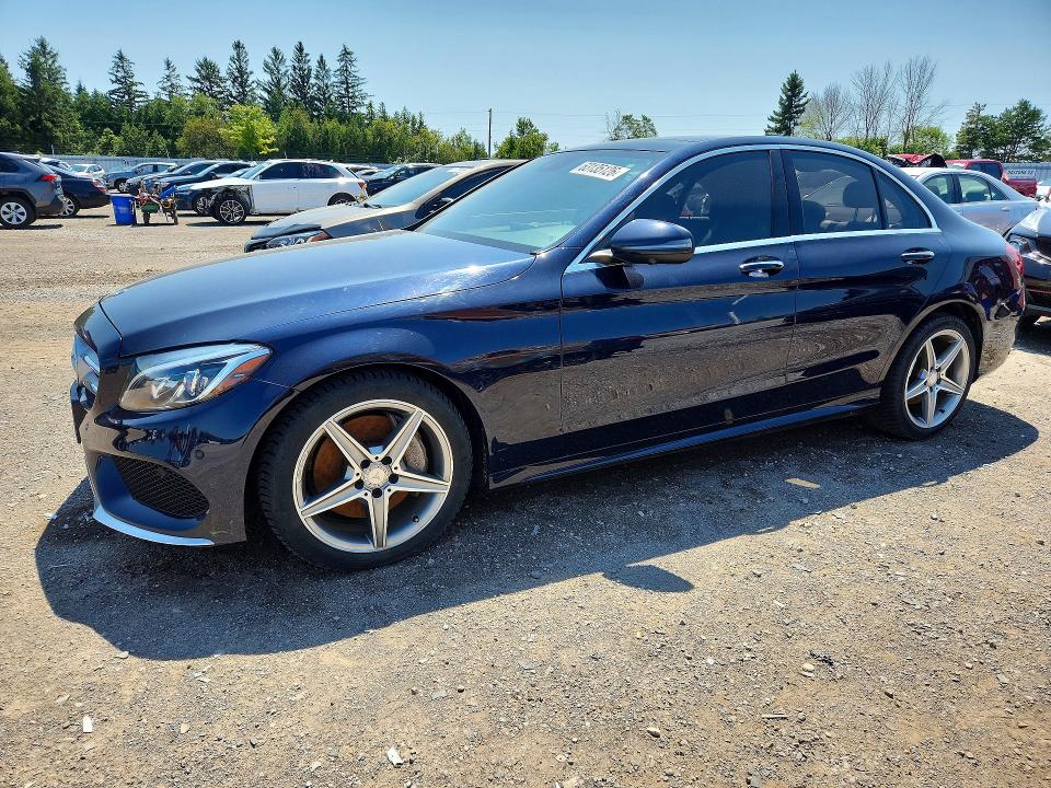 2017 Mercedes-benz C მანქანა იყიდება აუქციონზე, vin: 55SWF4KB8HU202028, აუქციონის ნომერი: 63135126