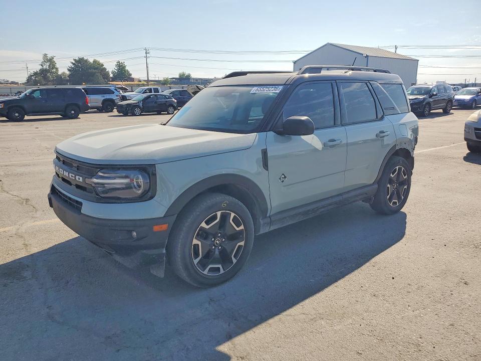 2021 Ford Bronco Sport მანქანა იყიდება აუქციონზე, vin: 3FMCR9C69MRA06520, აუქციონის ნომერი: 65525236