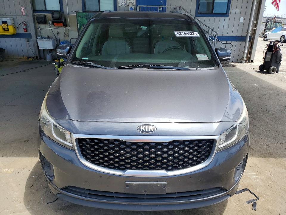 Aukcja sprzedaży 2016 Kia Sedona, vin: KNDMB5C16G6215662, numer aukcji: 63748986