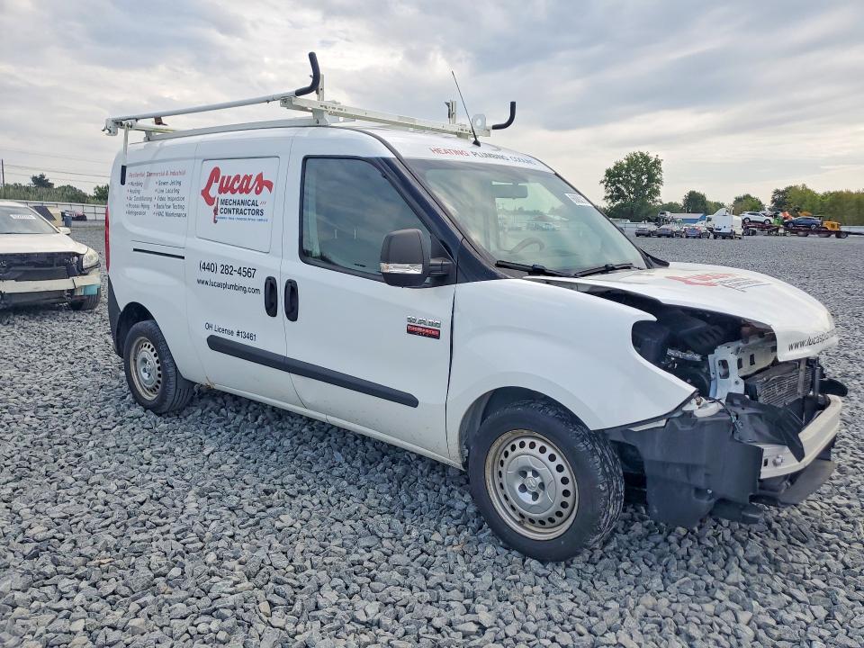 66888216 :رقم المزاد ، ZFBERFAB7J6K72612 vin ، 2018 Ram Promaster City مزاد بيع