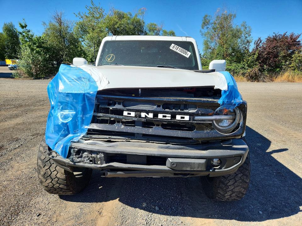 Aukcja sprzedaży 2022 Ford Bronco, vin: 1FMEE5BP2NLB07549, numer aukcji: 61810006