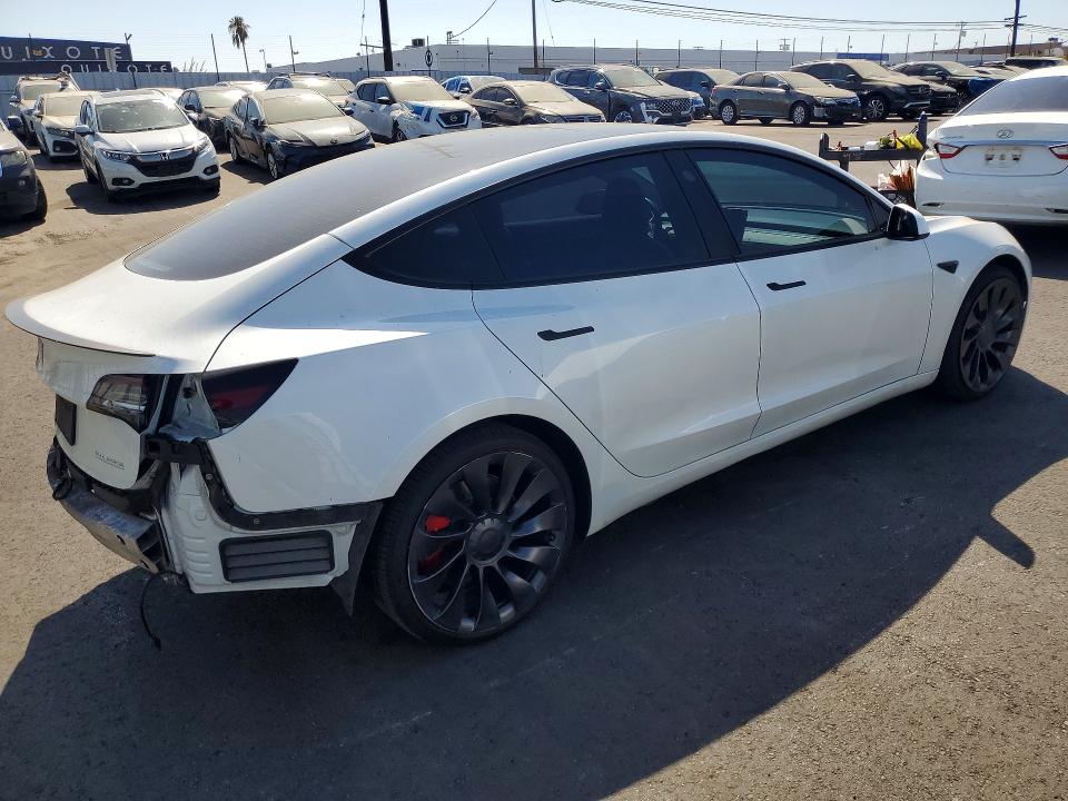 2022 Tesla Model 3 მანქანა იყიდება აუქციონზე, vin: 5YJ3E1EC1NF209313, აუქციონის ნომერი: 63446436