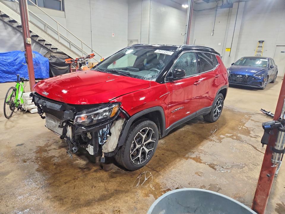 Продажа на аукционе авто 2025 Jeep Compass, vin: 3C4NJDCN0ST565128, номер лота: 63988496