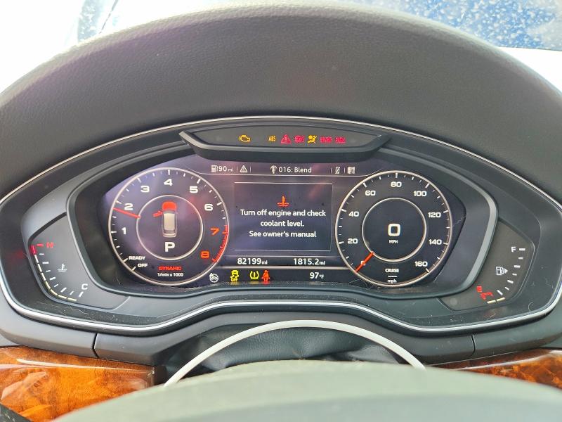 Aukcja sprzedaży 2017 Audi A4 Allroad, vin: WA18NAF42HA050404, numer aukcji: 62844036