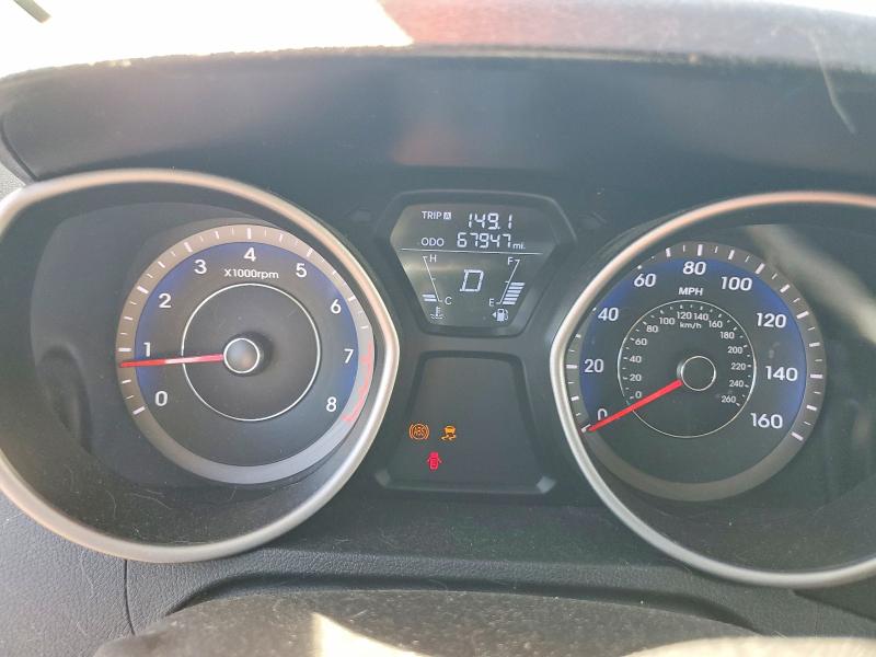 2013 Hyundai Elantra Coupe მანქანა იყიდება აუქციონზე, vin: KMHDH6AE4DU020365, აუქციონის ნომერი: 65896816