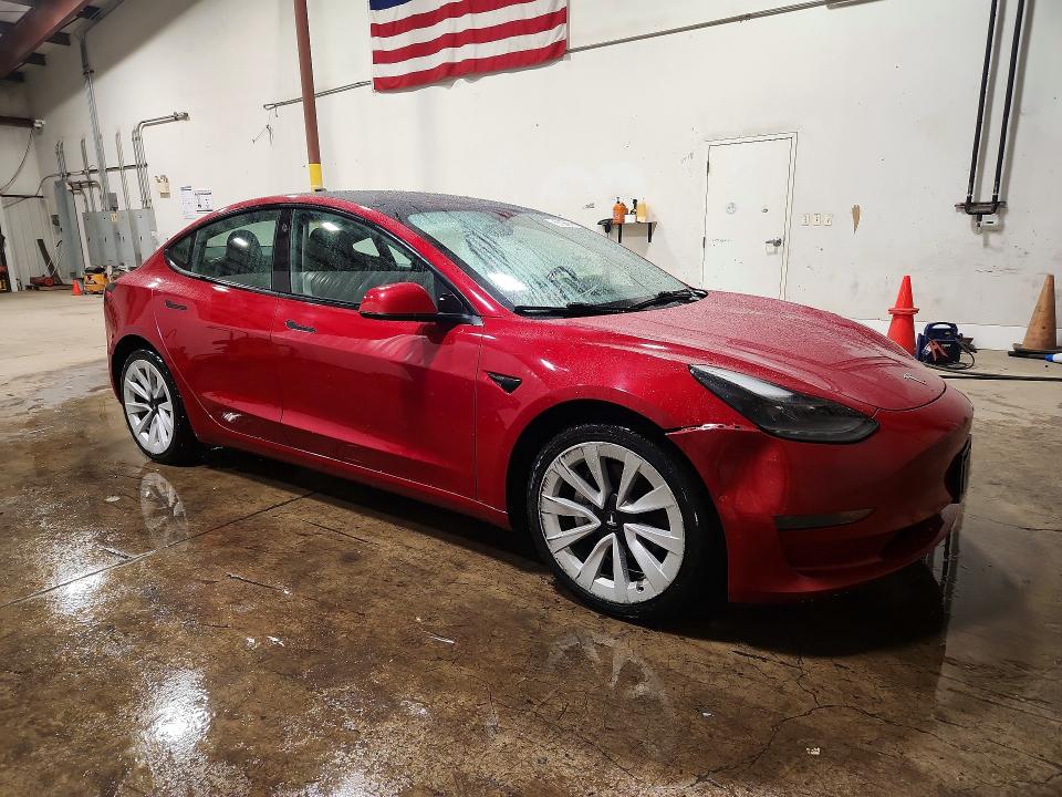 Продаж на аукціоні авто 2022 Tesla Model 3, vin: 5YJ3E1EA8NF288784, номер лоту: 63641326