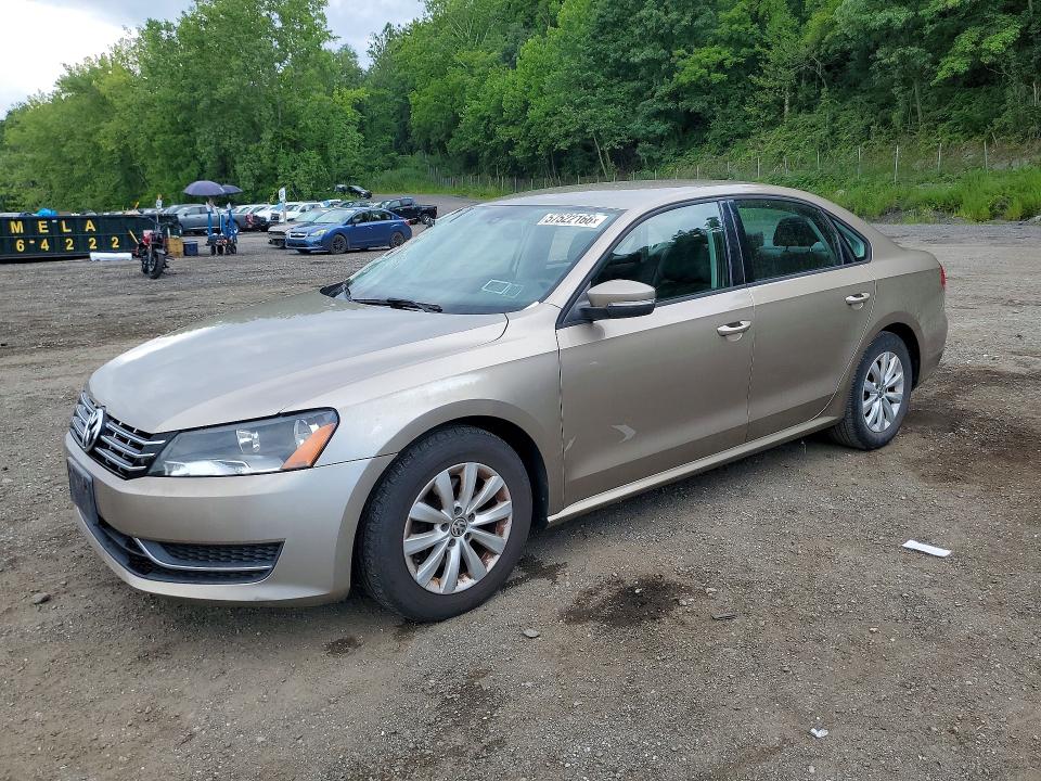57522166 :رقم المزاد ، 1VWAT7A30FC098447 vin ، 2015 Volkswagen Passat مزاد بيع