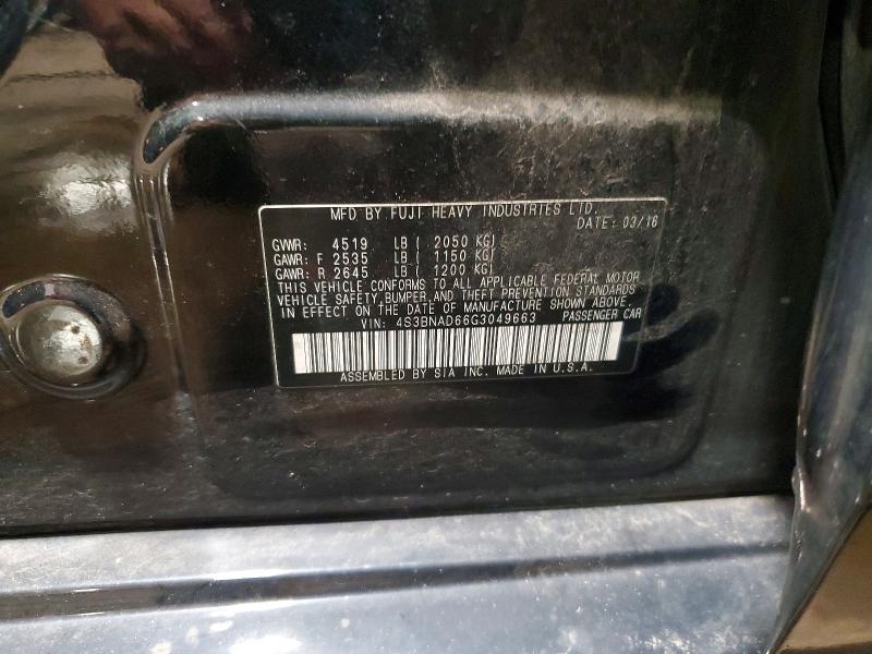 66534706 :رقم المزاد ، 4S3BNAD66G3049663 vin ، 2016 Subaru Legacy مزاد بيع