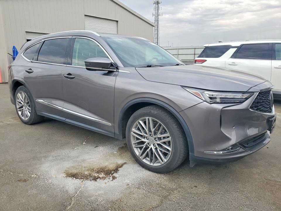 67172556 :رقم المزاد ، 5J8YE1H82NL029124 vin ، 2022 Acura Mdx مزاد بيع