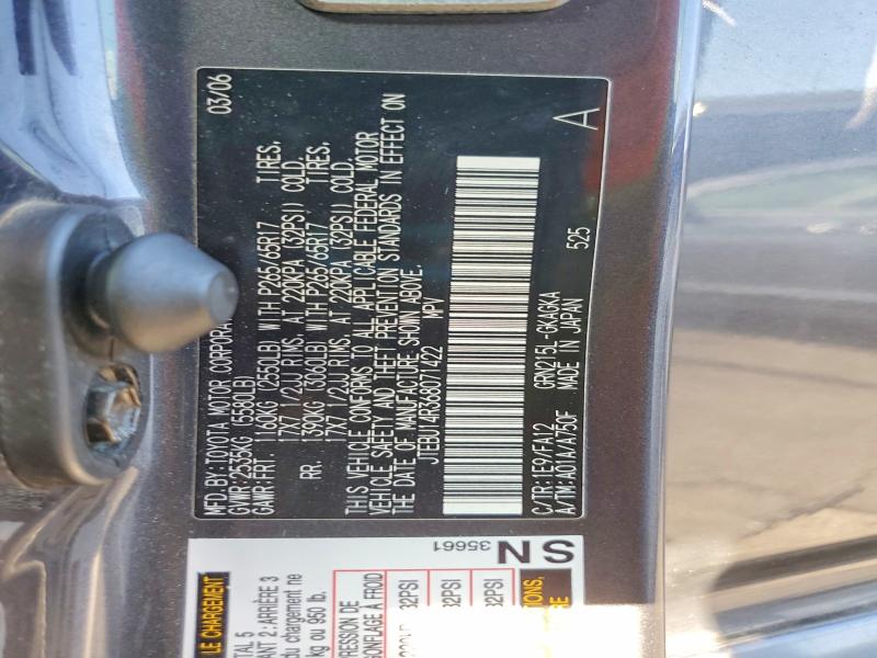 Продаж на аукціоні авто 2006 Toyota 4runner, vin: JTEBU14R368071422, номер лоту: 64830226