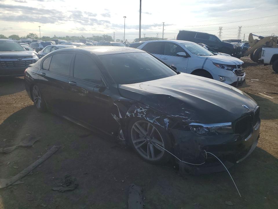 65861656 :رقم المزاد ، WBA7E4C56KGV28678 vin ، 2019 Bmw 740 مزاد بيع