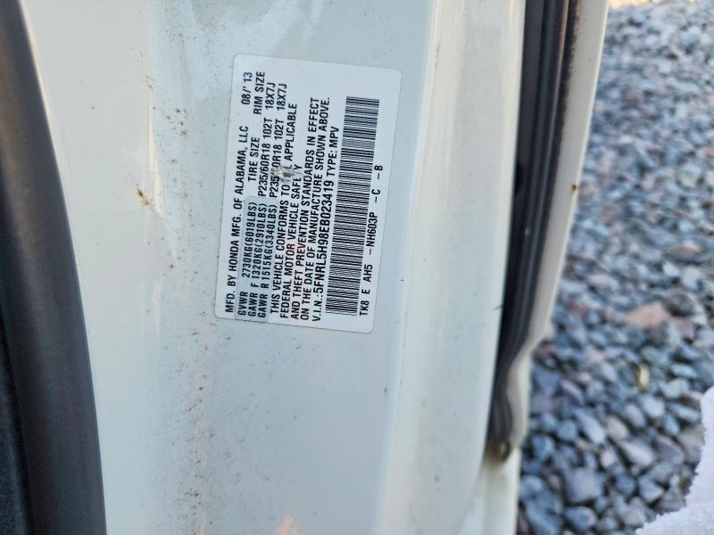 2014 Honda Odyssey მანქანა იყიდება აუქციონზე, vin: 5FNRL5H98EB023419, აუქციონის ნომერი: 64818206