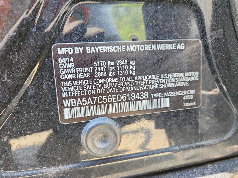 Продажа на аукционе авто 2014 Bmw 528, vin: WBA5A7C56ED618438, номер лота: 64408386
