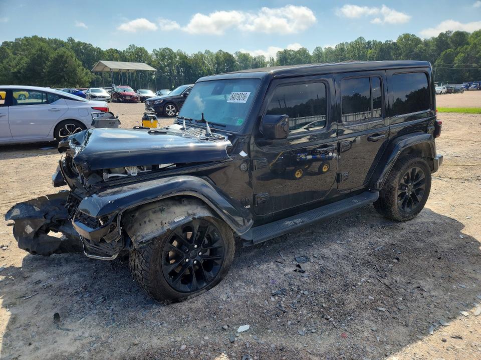 64019316 :رقم المزاد ، 1C4HJXEN3MW854156 vin ، 2021 Jeep Wrangler Unlimited مزاد بيع