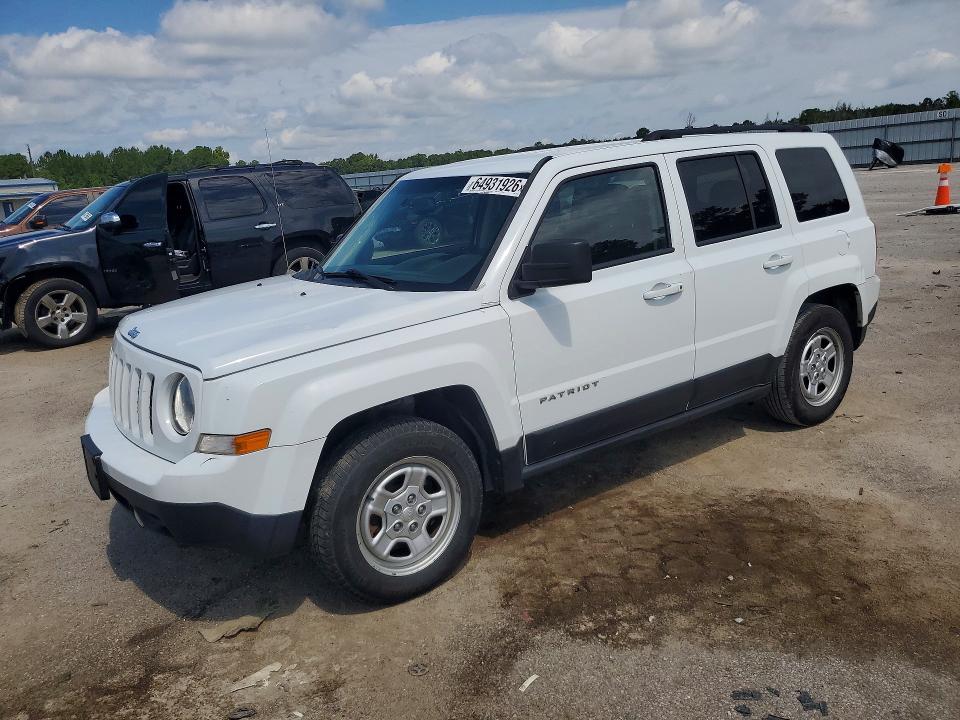 Aukcja sprzedaży 2016 Jeep Patriot, vin: 1C4NJPBA2GD599973, numer aukcji: 64931926