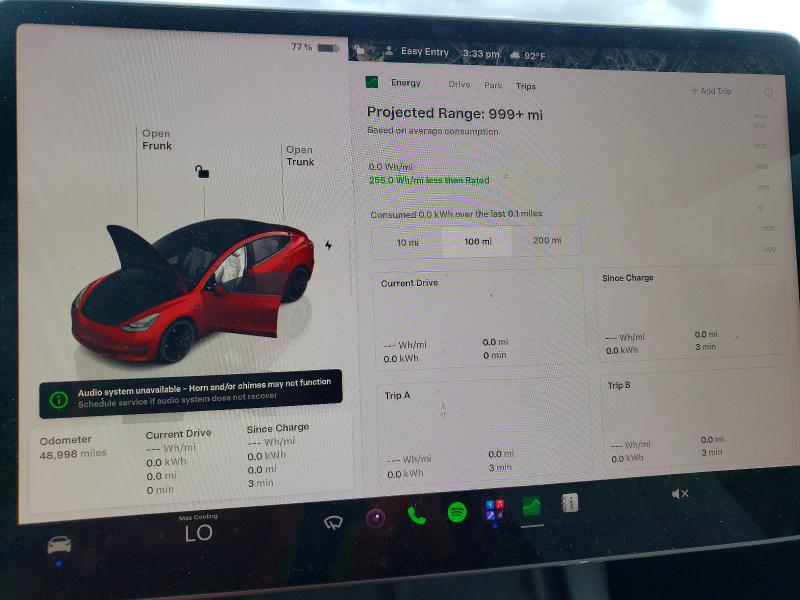Aukcja sprzedaży 2023 Tesla Model 3, vin: 5YJ3E1EC4PF408441, numer aukcji: 64779346