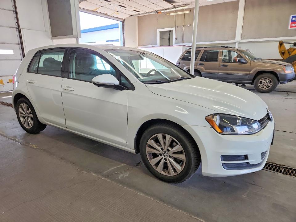 66390616 :رقم المزاد ، 3VW2A7AU2FM104380 vin ، 2015 Volkswagen Golf مزاد بيع