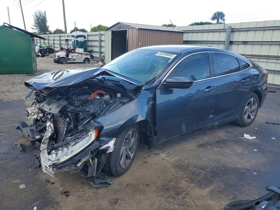 2019 Honda Insight მანქანა იყიდება აუქციონზე, vin: 19XZE4F10KE014586, აუქციონის ნომერი: 64200066