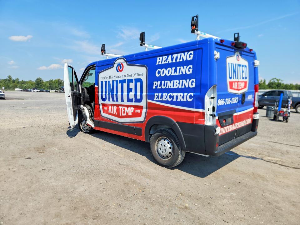 64885006 :رقم المزاد ، 3C6LRVAG9PE595564 vin ، 2023 Ram Promaster 1500 مزاد بيع