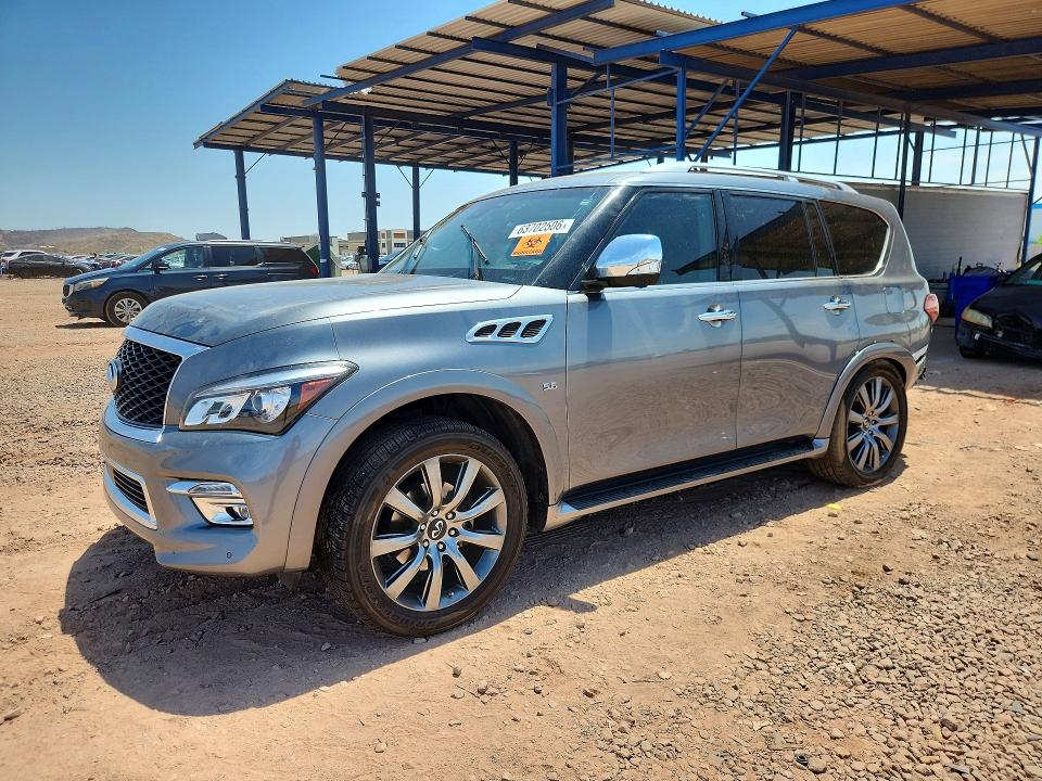 2017 Infiniti Qx80 მანქანა იყიდება აუქციონზე, vin: JN8AZ2NC6H9431253, აუქციონის ნომერი: 63702506